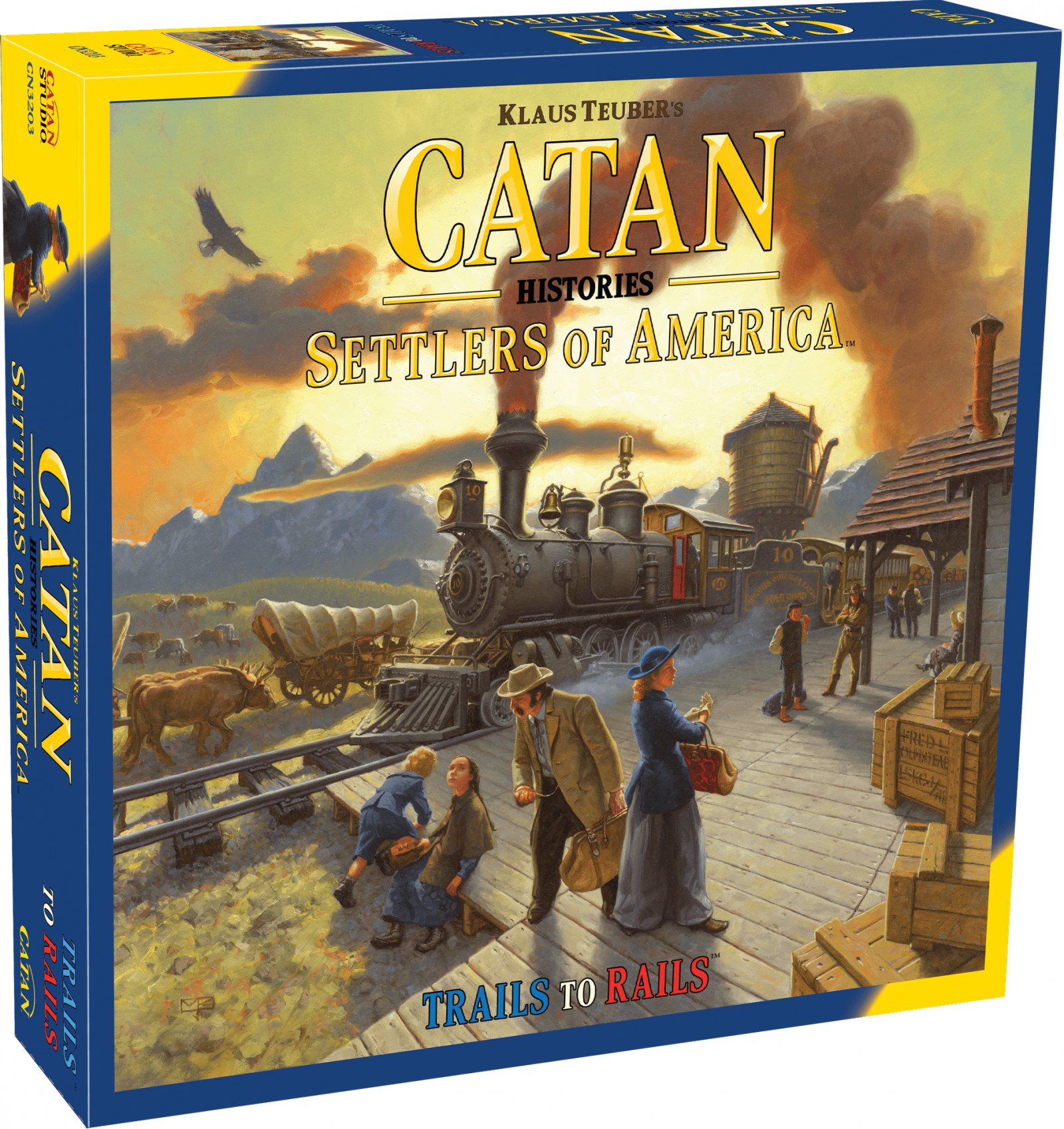 Catan Histories : Settlers of America  Trails to Rails