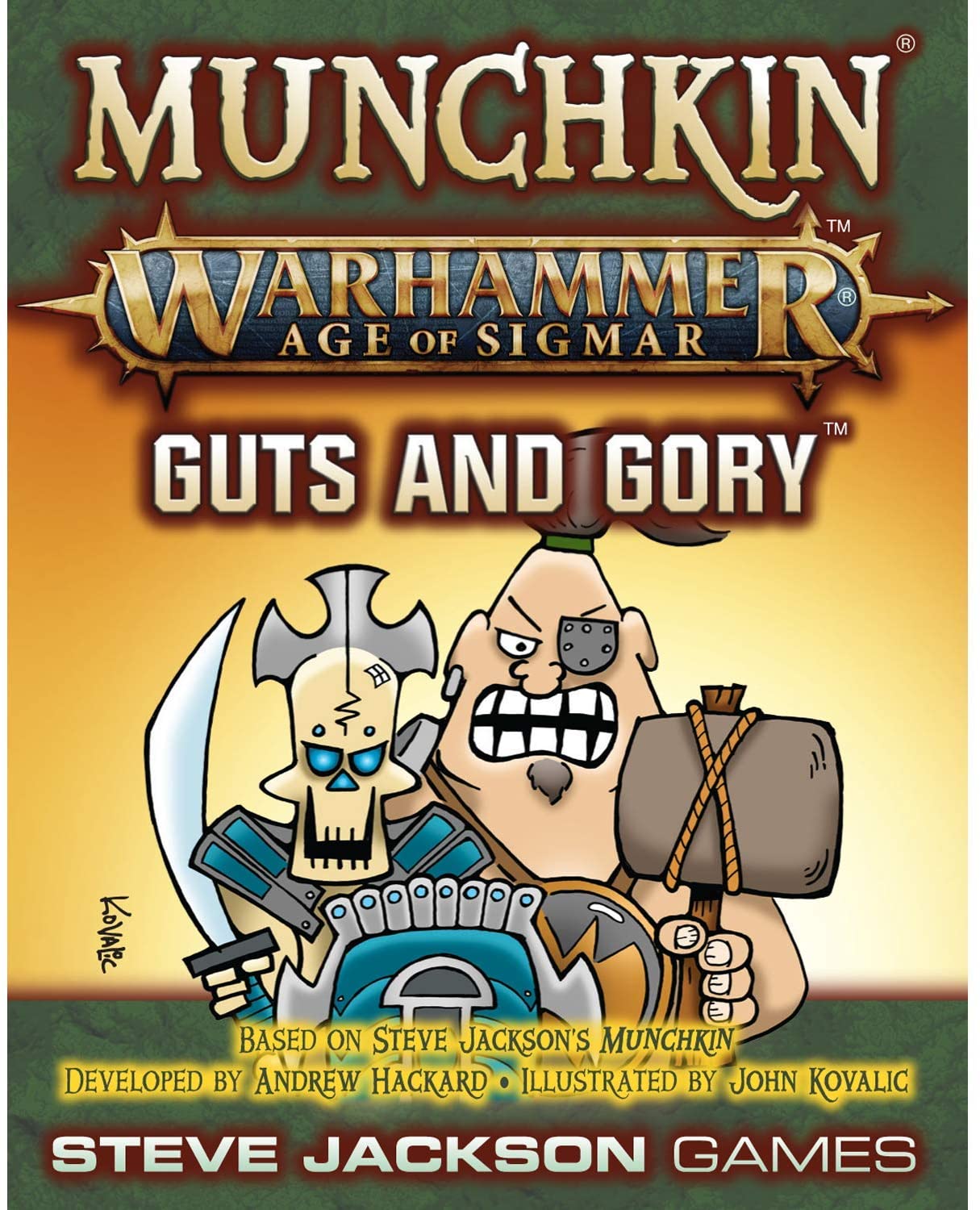 Munchkin : Warhammer Age of Sigmar - Guts and Glory Expansion
