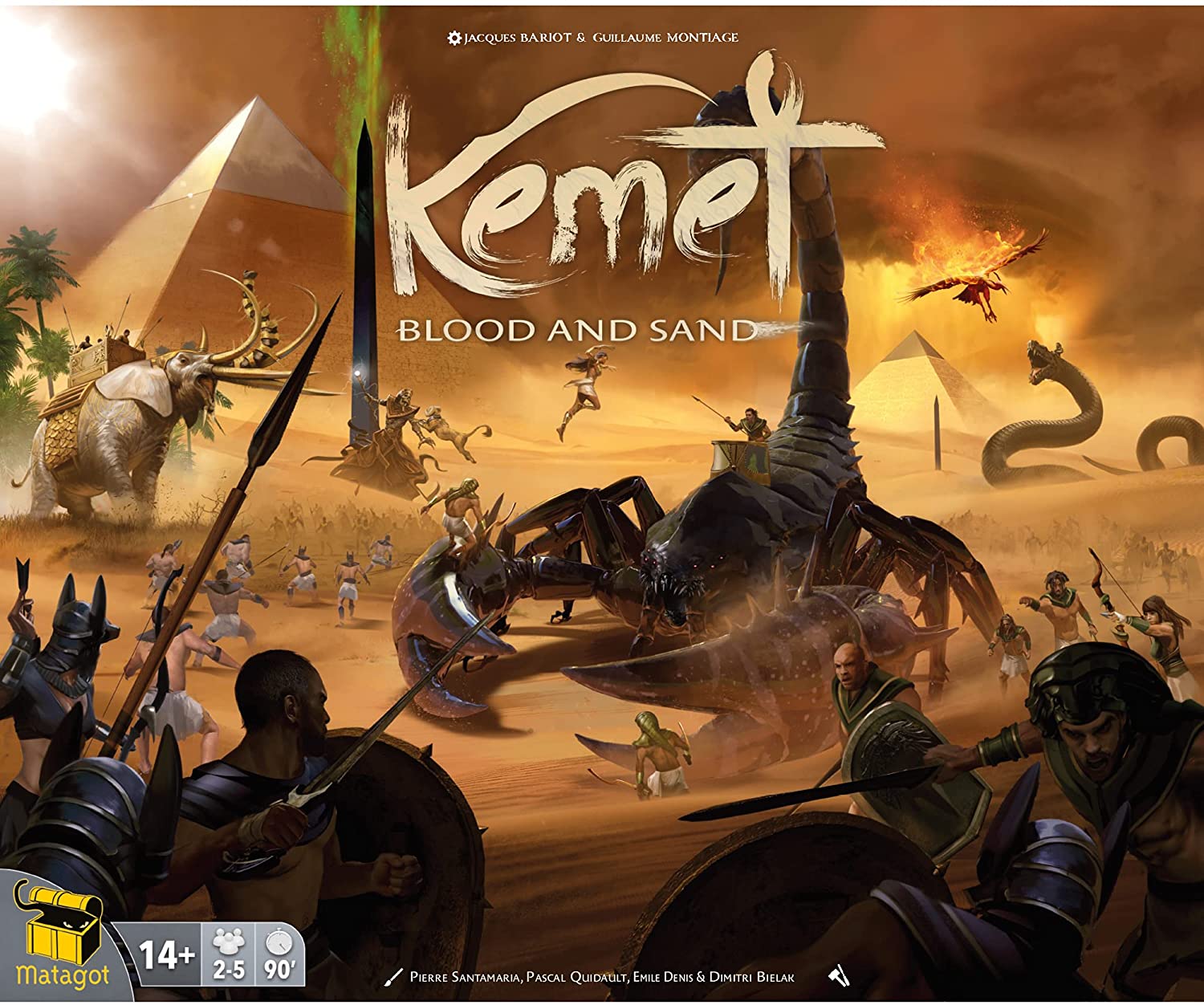 Kemet Blood and Sand Base Game