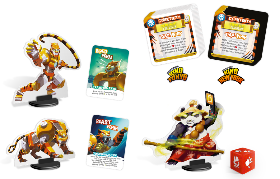 King of Tokyo : Cybertooth Monster Pack Expansion