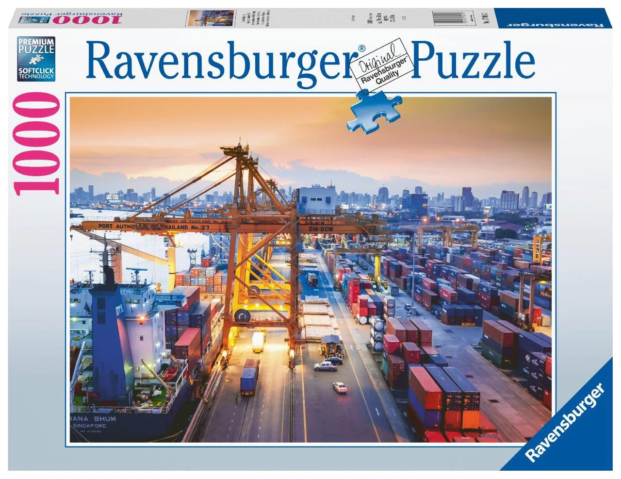 Ravensburger Jigsaw Puzzle : Hamburg Container Port 1000pc