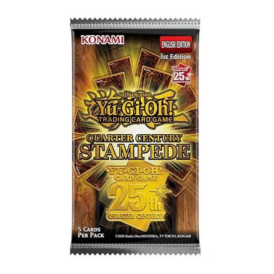 Yu-Gi-Oh! : 25th Quarter Century Stampede Booster Pack