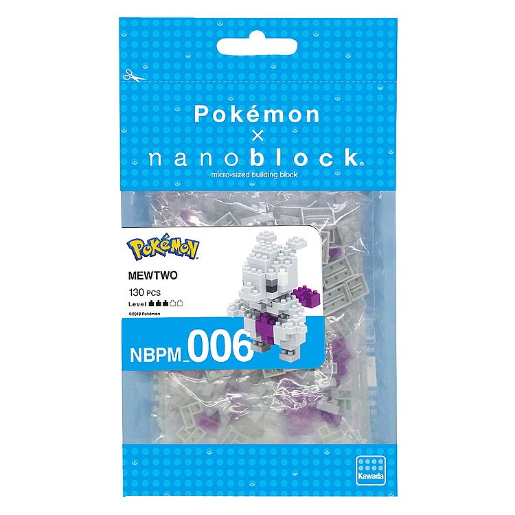 nanoblock : Pokemon - Mewtwo