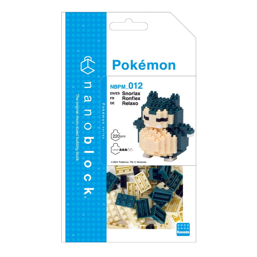 nanoblock : Pokemon - Snorlax