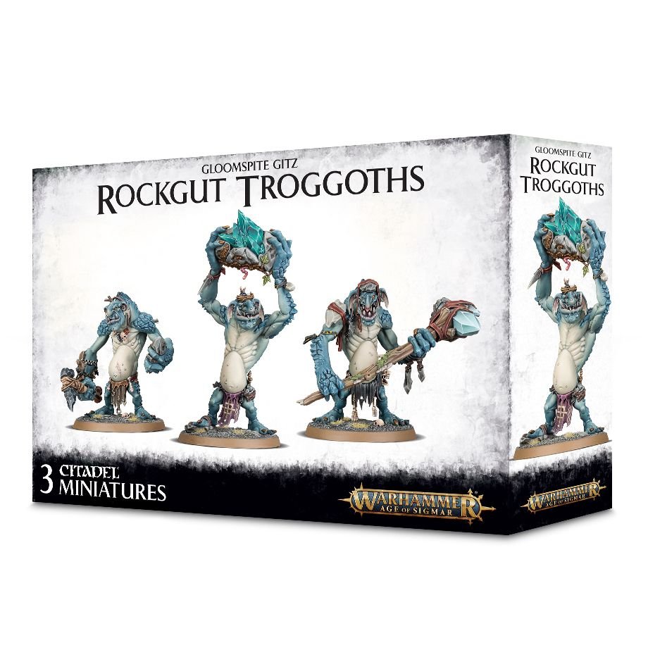 Warhammer Age of Sigmar : Gloomspite Gitz - Rockgut Troggoths