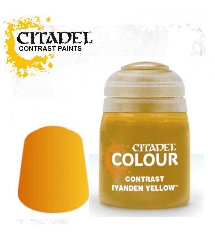 Citadel Contrast Paint : Iyanden Yellow