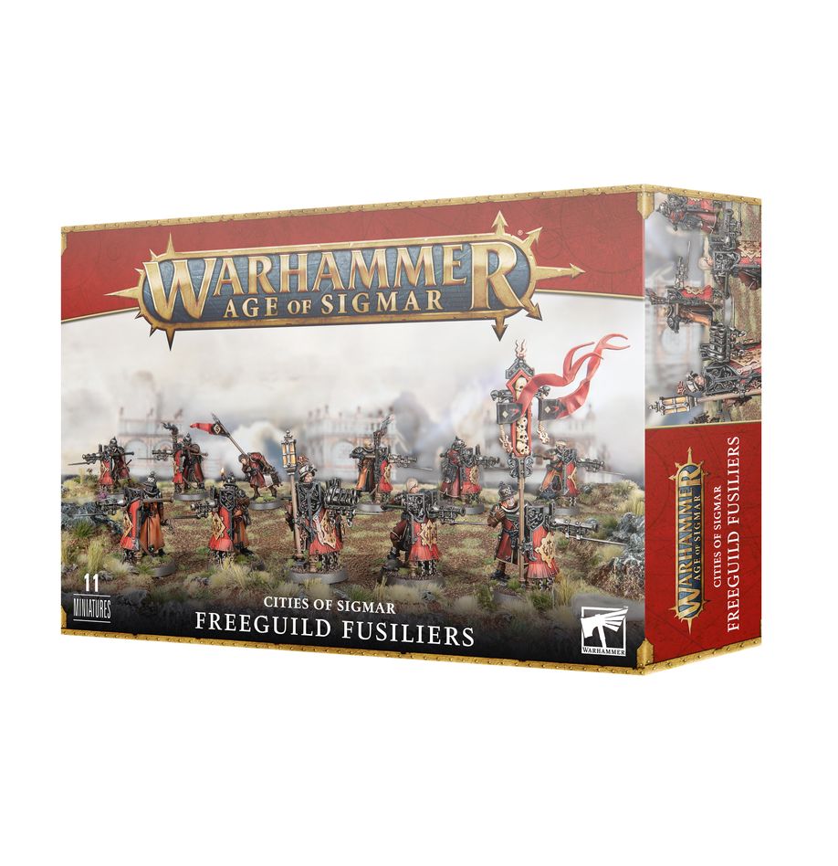 Warhammer Age of Sigmar : Cities of Sigmar - Freeguild Fusiliers