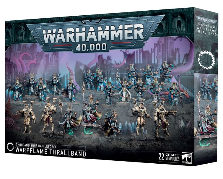 WarHammer 40,000 : Thousand Sons Battleforce - Warpflame Thrallband
