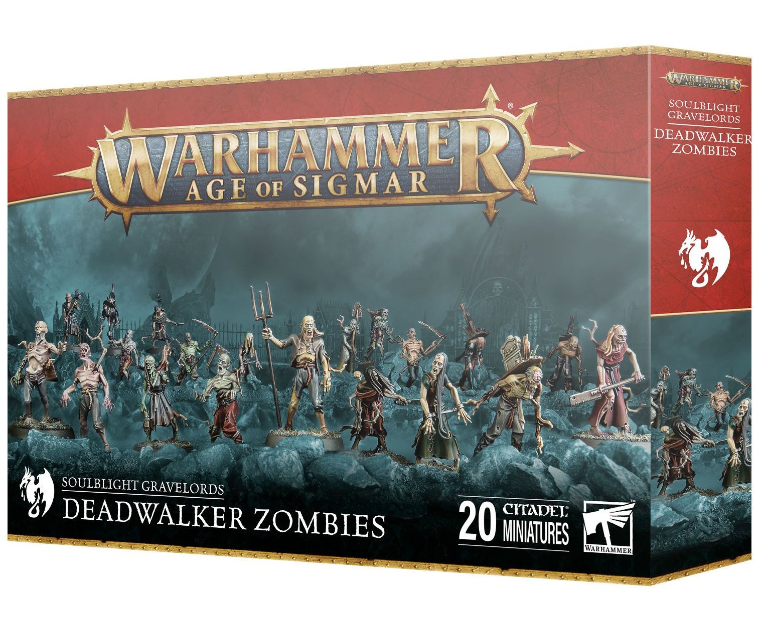 Warhammer Age of Sigmar : Soulblight Gravelords - Deadwalker Zombies