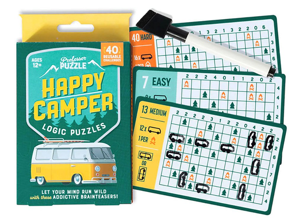 Professor Puzzle : Happy Camper Logic Puzzles
