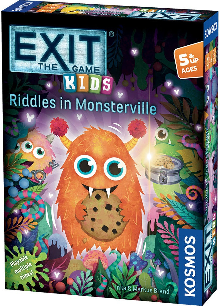 Exit the Game : Kids - Riddles in Monsterville