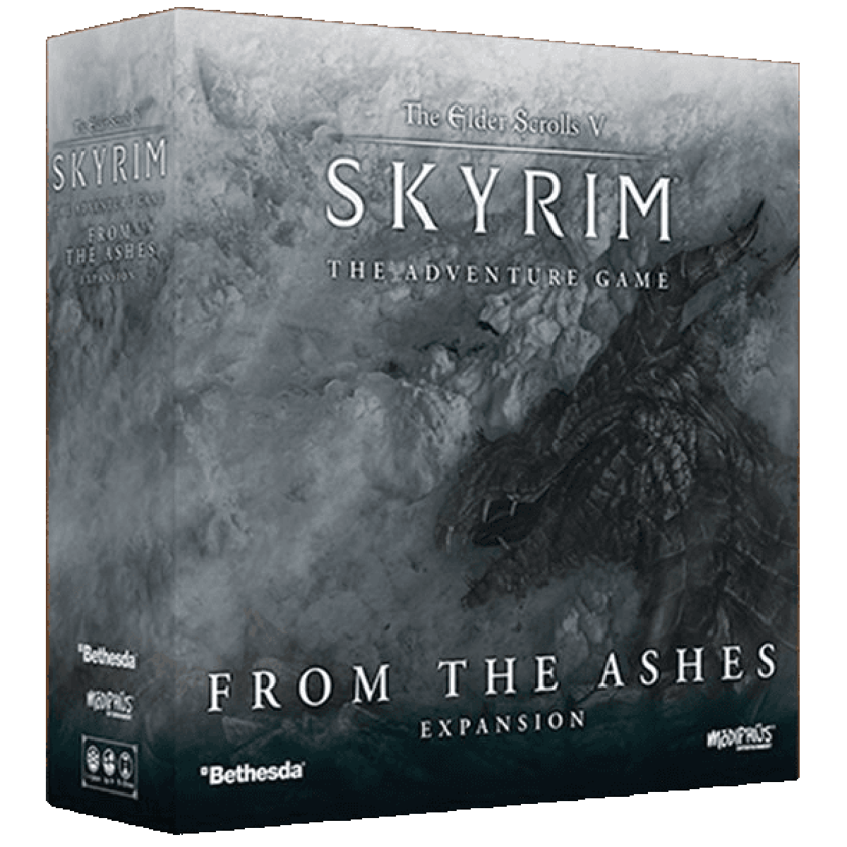 The Elder Scrolls : Skyrim - Adventure Board Game From the Ashes Expansion