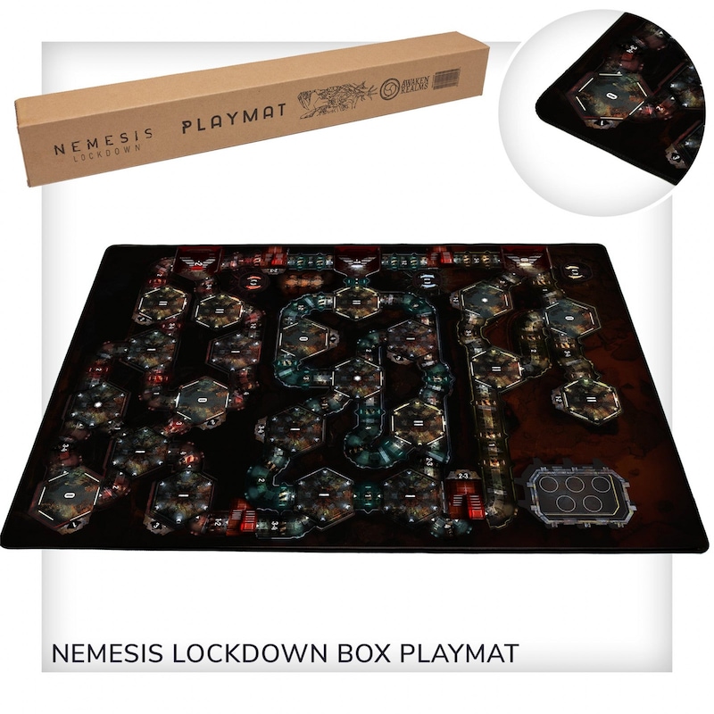 Playmat : Nemesis Lockdown - Double Sided