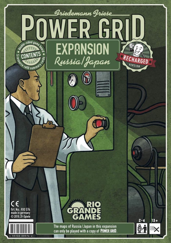 Power Grid : Russia / Japan Expansion