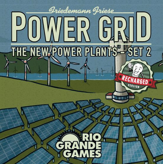Power Grid New Power Plants Set 2 Expansion (Recharged)