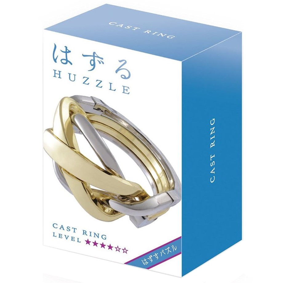 Hanayama Cast Puzzle : Level 4 - Cast Ring Huzzle