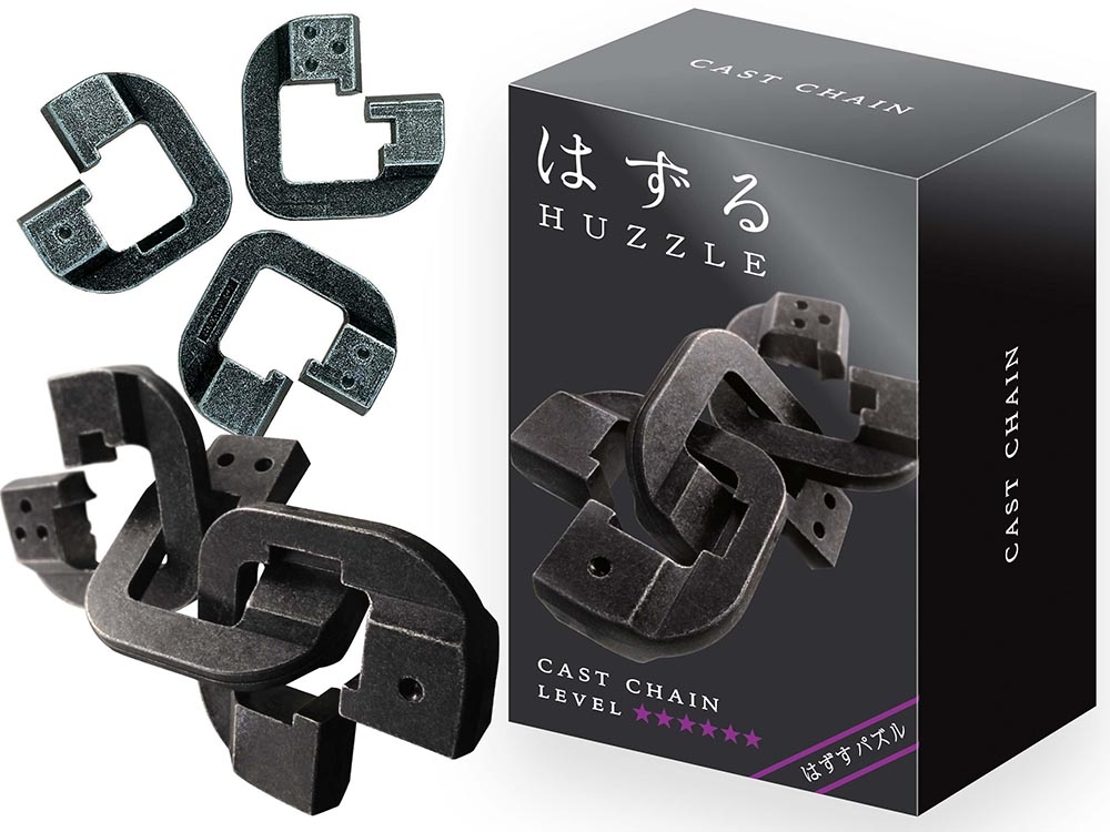 Hanayama Cast Puzzle : Level 6 - Cast Chain Huzzle