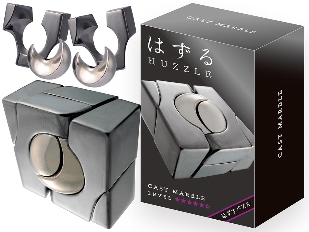 Hanayama Cast Puzzle : Level 5 - Cast Marble Huzzle