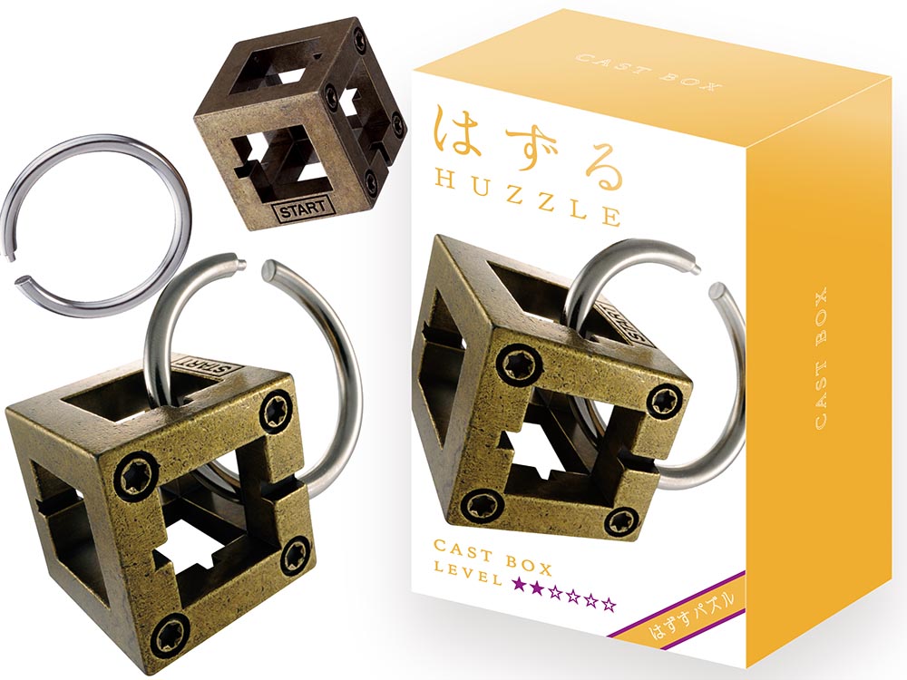 Hanayama Cast Puzzle : Level 2 - Box Huzzle
