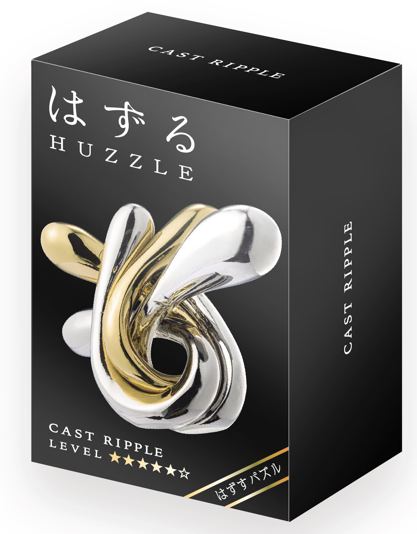 Hanayama Cast Puzzle : Level 5 - Cast Ripple Huzzle