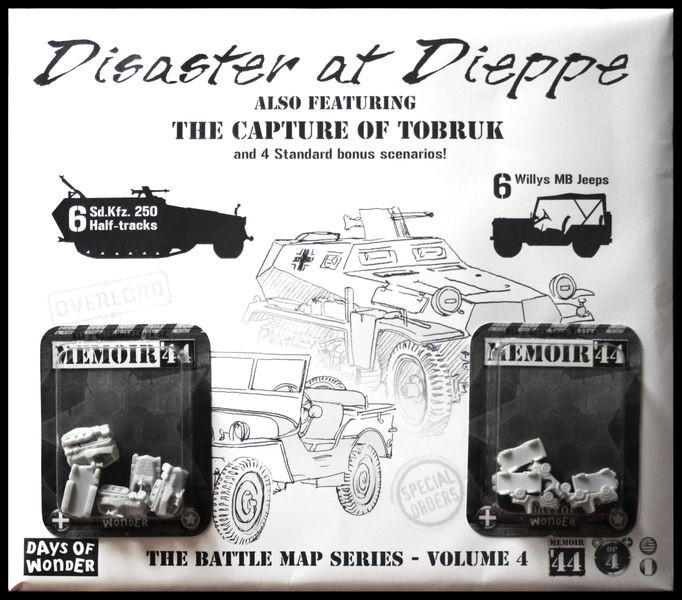 Memoir '44 : Battle Map Series 1 Volume 4 - Disaster At Dieppe Expansion