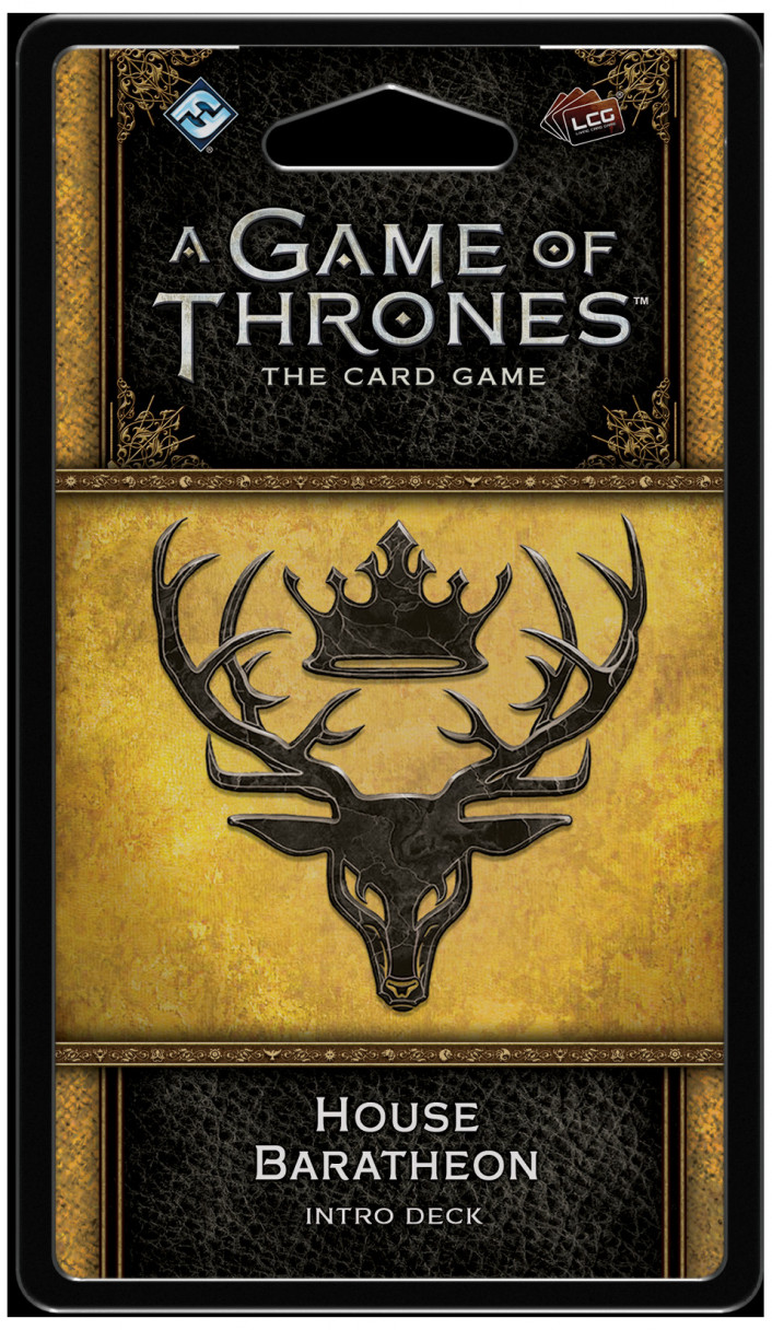 A Game of Thrones : The Card Game Second Edition - House Baratheon Intro Deck