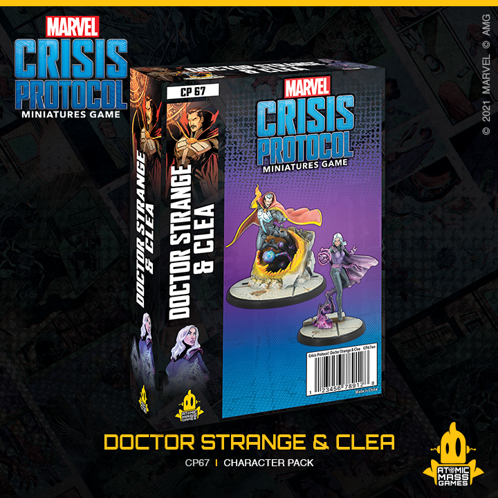 Marvel Crisis Protocol : Doctor Strange and Clea Character Pack