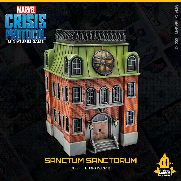 Marvel Crisis Protocol : Sanctum Sanctorum Terrain Pack