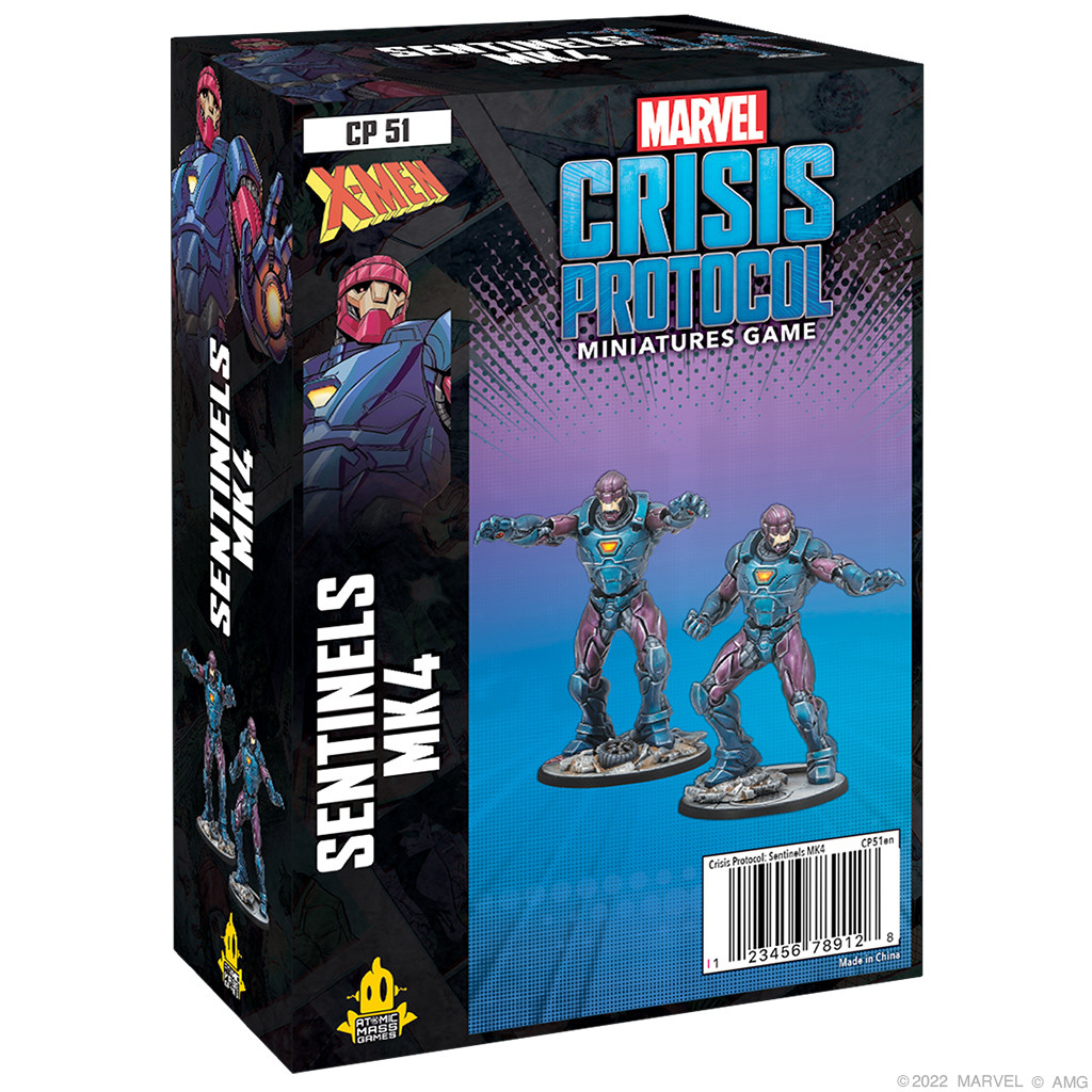 Marvel Crisis Protocol : Sentinels MK4 Character Pack