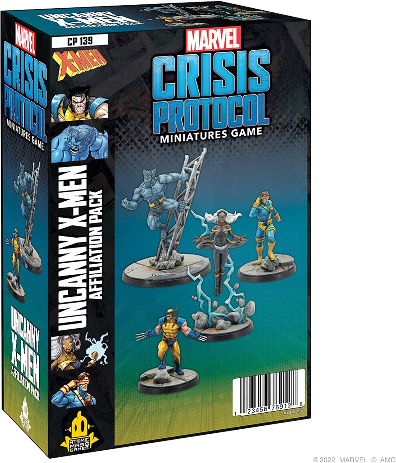 Marvel Crisis Protocol : Uncanny X-Men Affiliation Pack