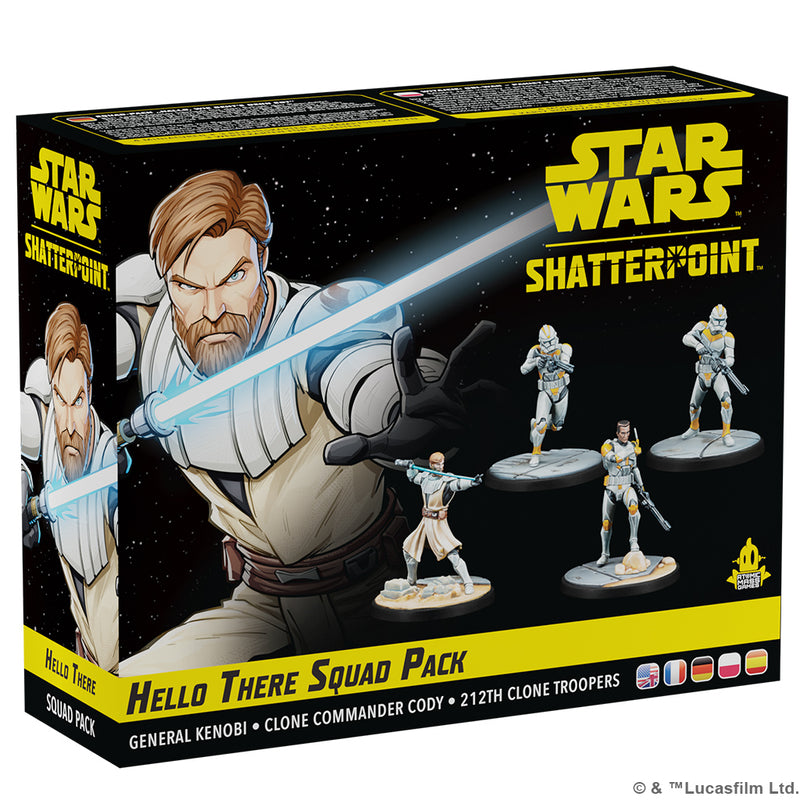 Star Wars : Shatterpoint - Hello There : General Obi-Wan Kenobi Squad Pack