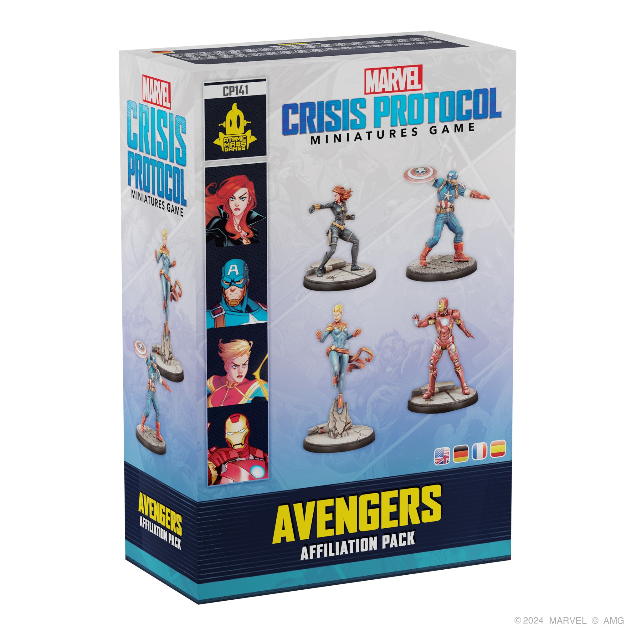 Marvel Crisis Protocol : Avengers Affiliation Pack