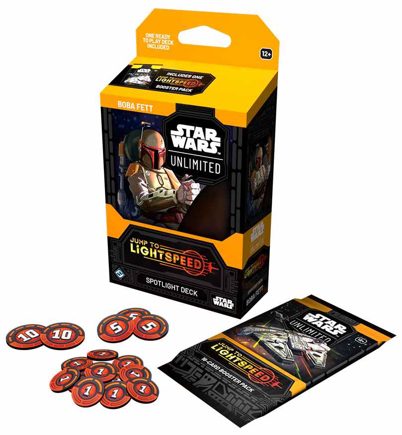 Star Wars Unlimited : Jump to Lightspeed - Boba Fett Spotlight Deck