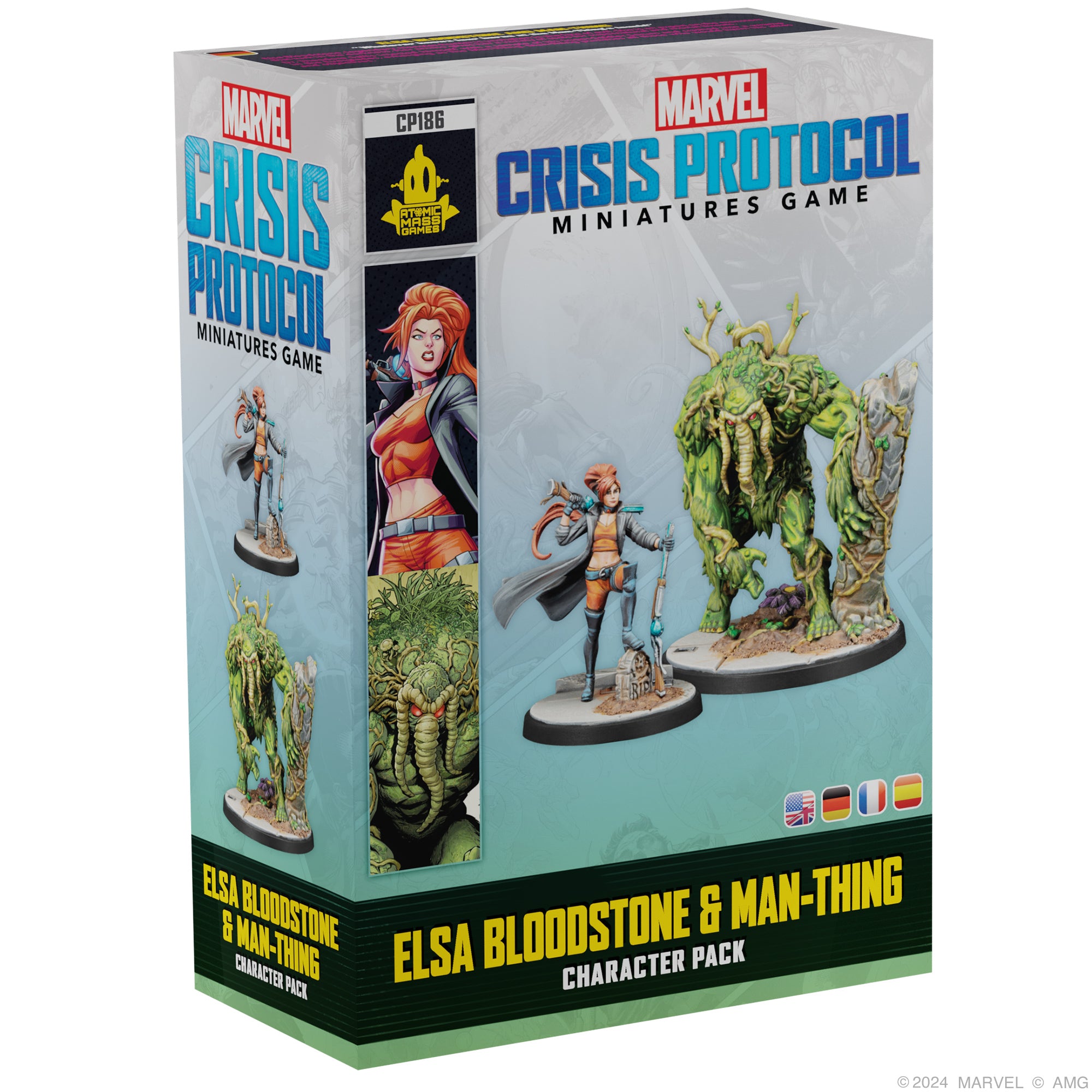 Marvel Crisis Protocol : Elsa Bloodstone and Man-Thing