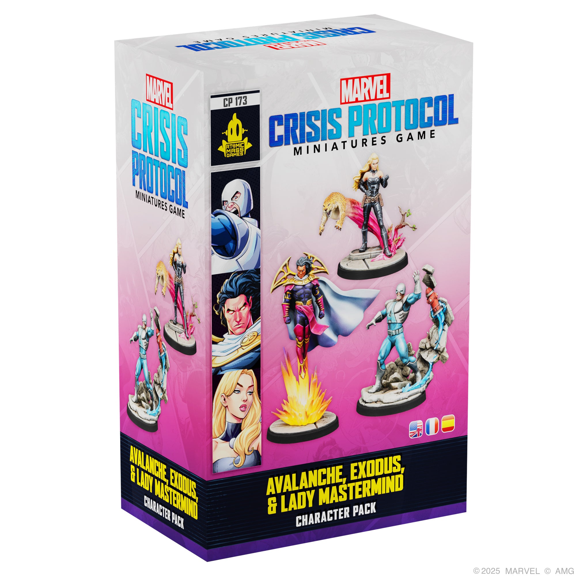 Marvel Crisis Protocol : Avalanche, Exodus and Lady Mastermind Character Pack