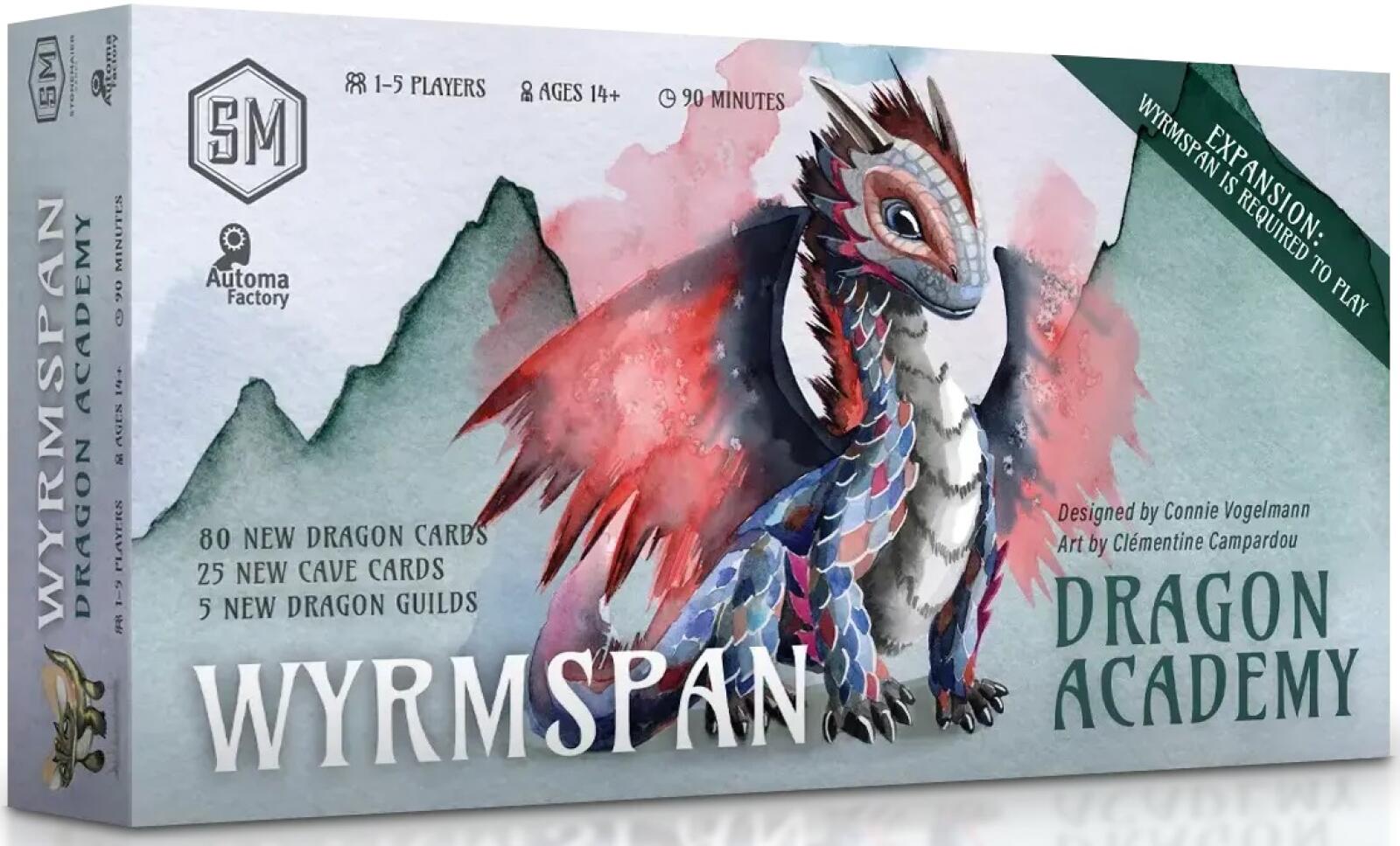 Wyrmspan : Dragon Academy Expansion