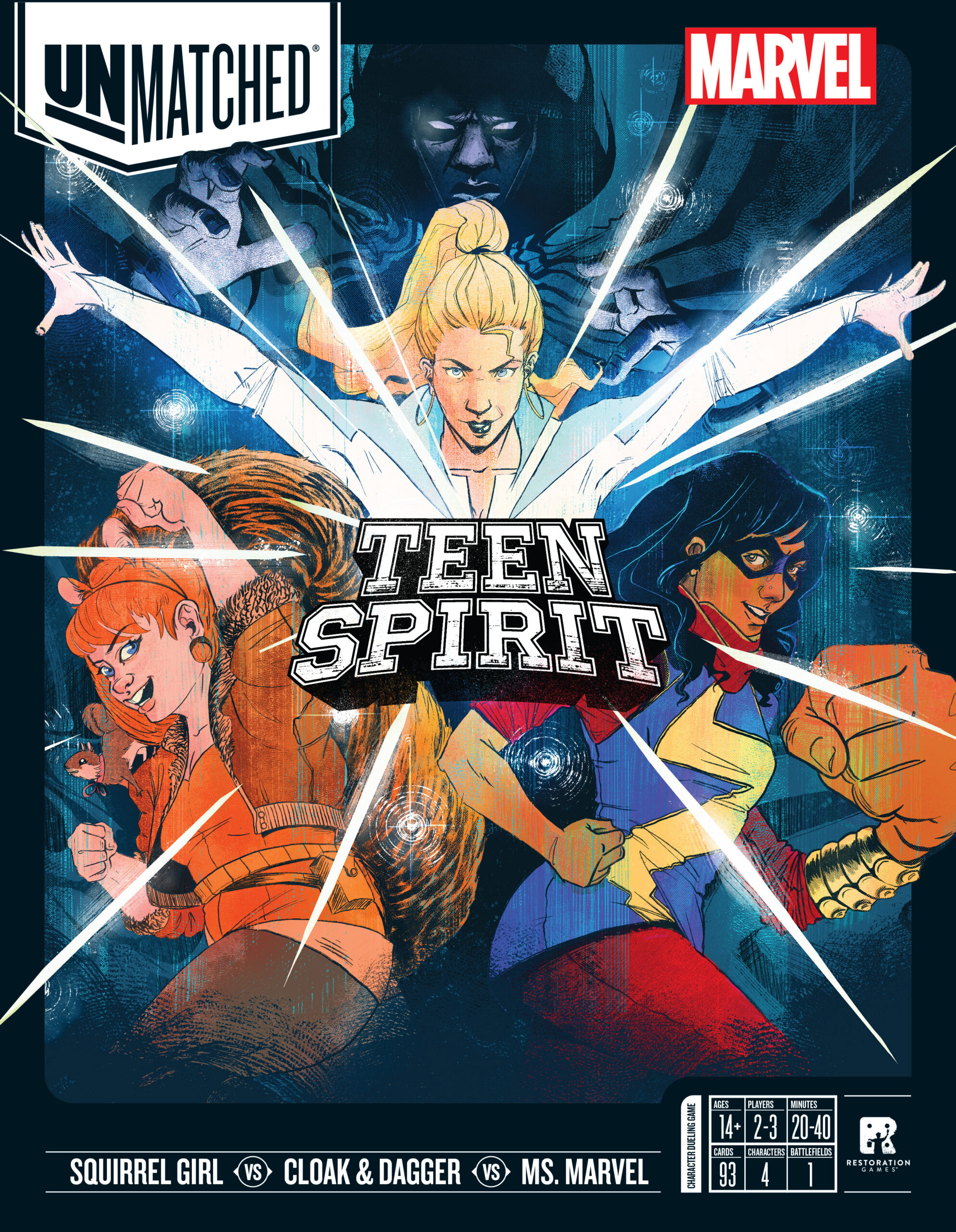 Unmatched : Marvel - Teen Spirit