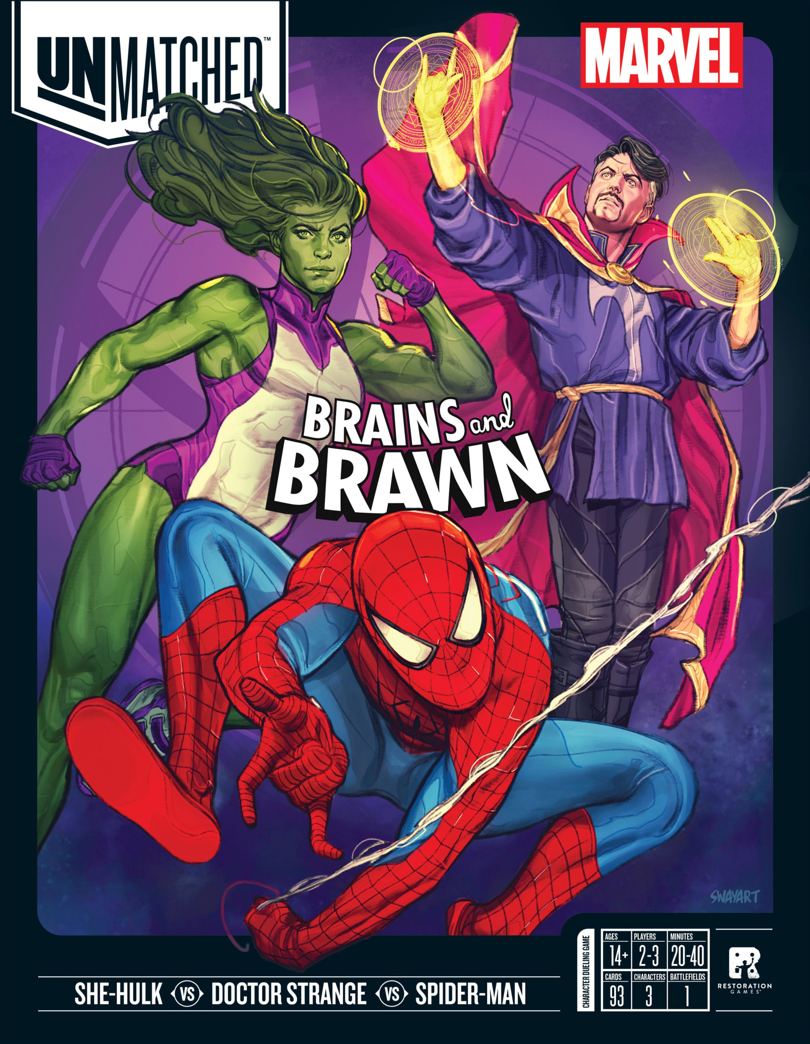Unmatched : Marvel - Brains and Brawn