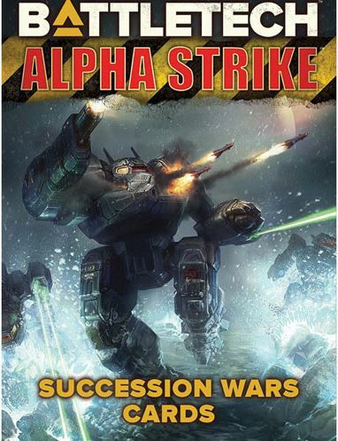BattleTech Alpha Strike : Succession Wars Cards