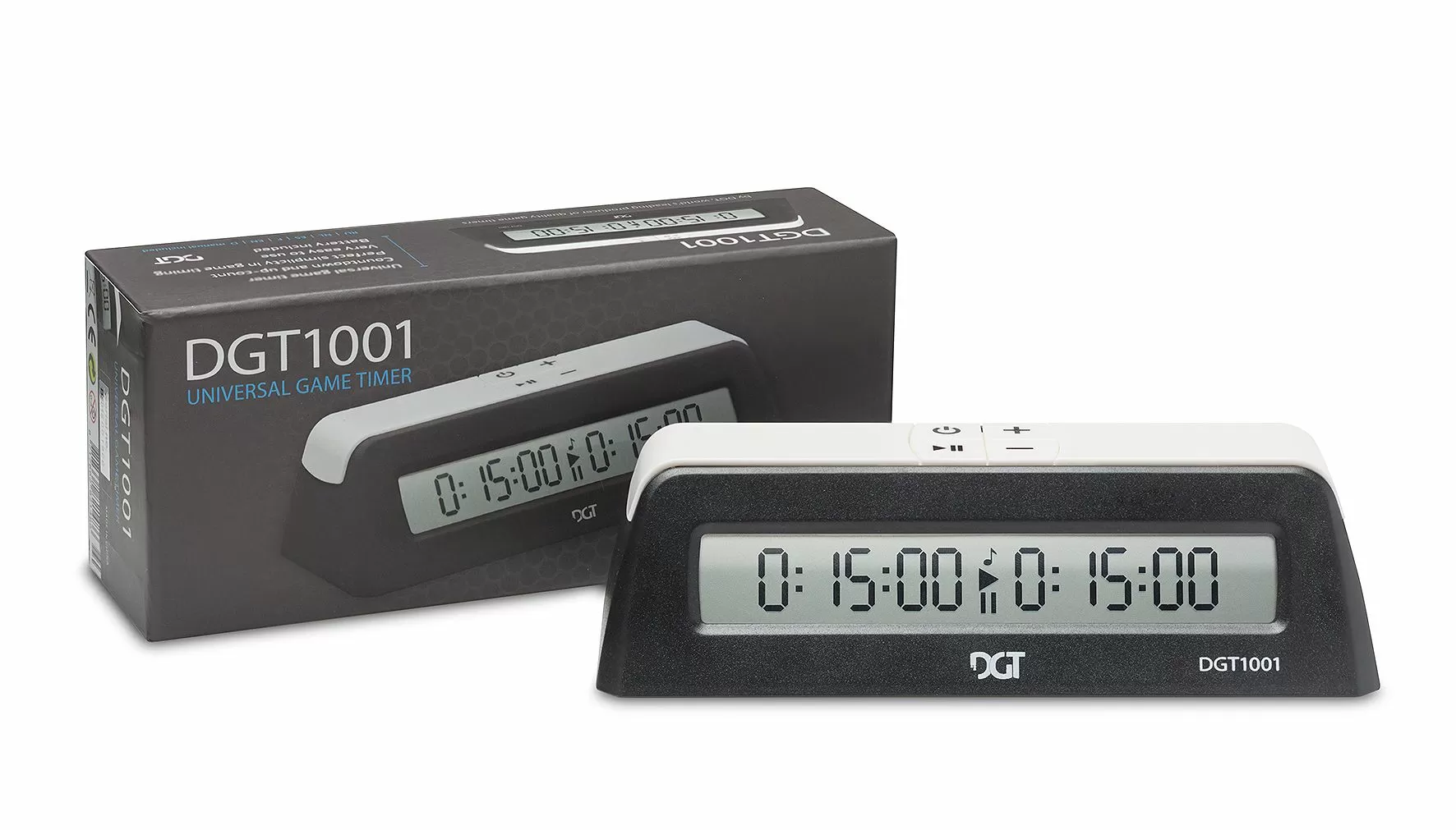 Chess Clock : Black DGT1001 - Universal Game Timer