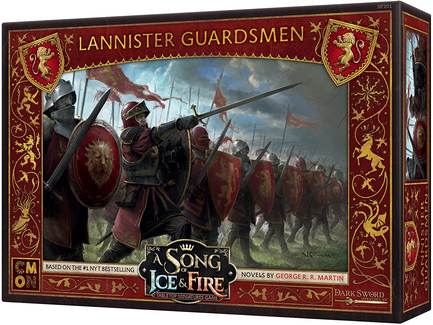 A Song of Ice and Fire : Tabletop Miniatures Game - Lannister Guardsmen