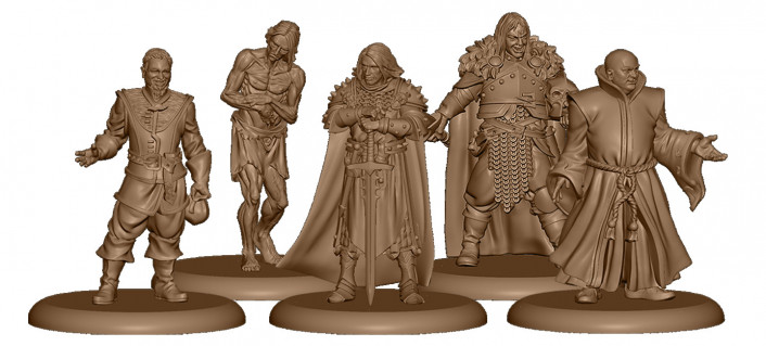 A Song of Ice and Fire : Tabletop Miniatures Game - Neutral Heroes #1