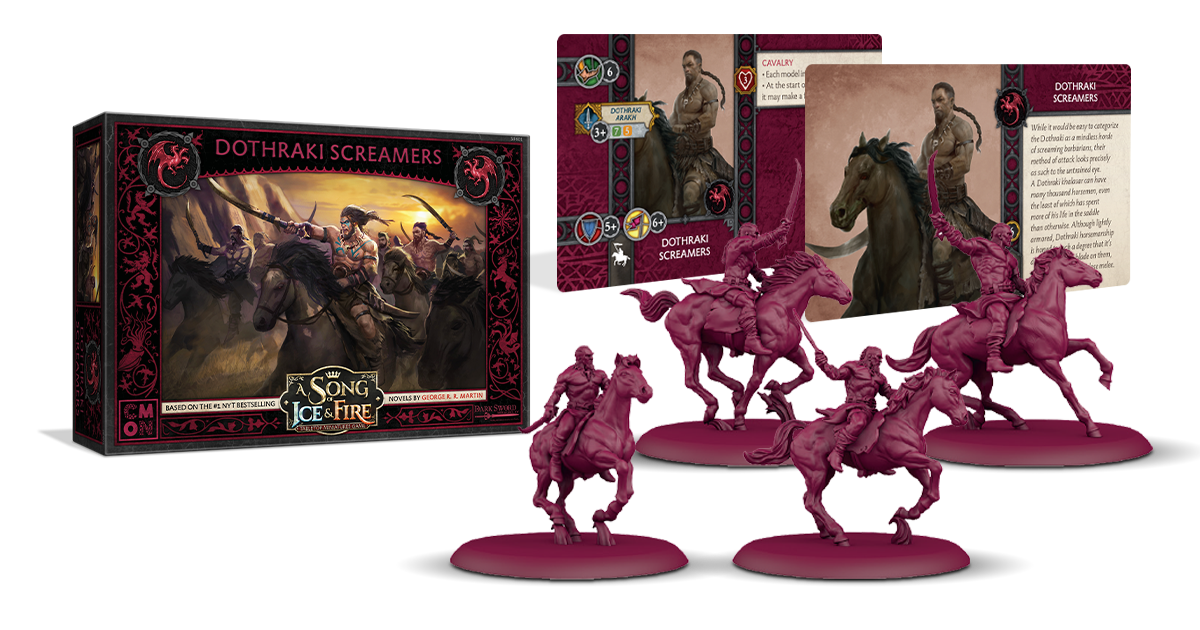 A Song of Ice and Fire : Tabletop Miniatures Game - Dothraki Screamers