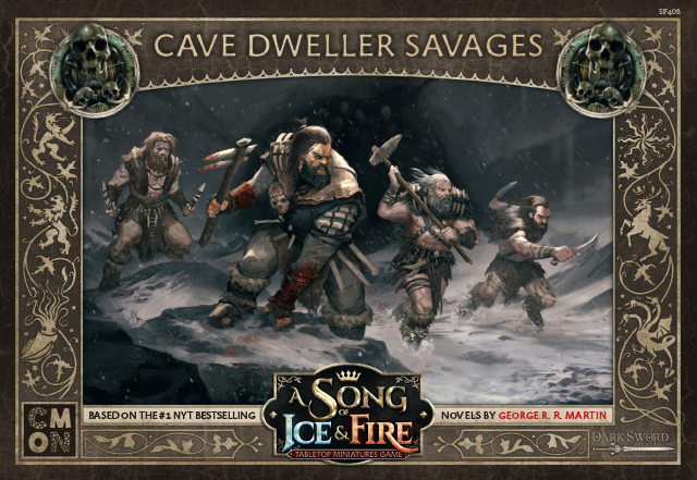 A Song of Ice and Fire : Tabletop Miniatures Game - Cave Dweller Savages
