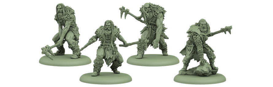 A Song of Ice and Fire : Tabletop Miniatures Game - Cave Dweller Savages