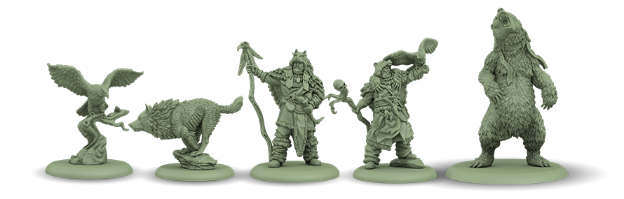 A Song of Ice and Fire : Tabletop Miniatures Game - Free Folk Skinchangers