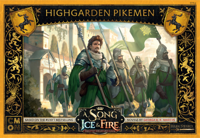 A Song of Ice and Fire : Tabletop Miniatures Game - Highgarden Pikemen