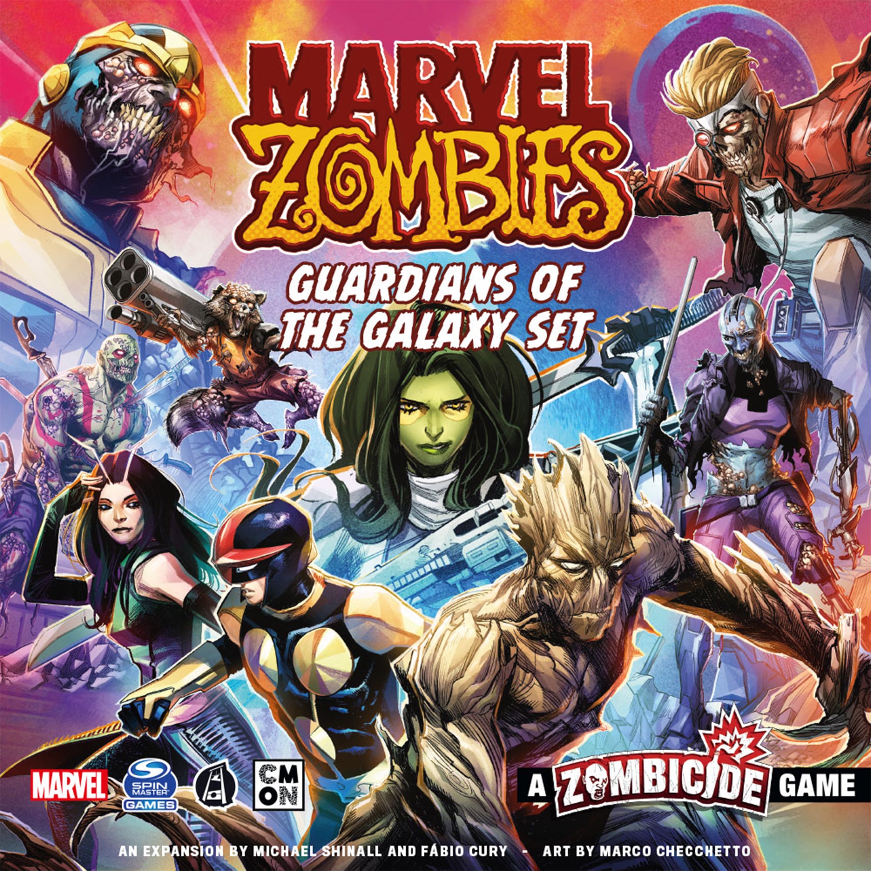 Zombicide : Marvel Zombies - Guardians of the Galaxy Set