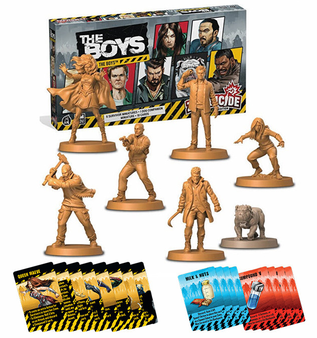 Zombicide : Second Edition - The Boys Pack 2 with Abominations Promo Pack Expansion