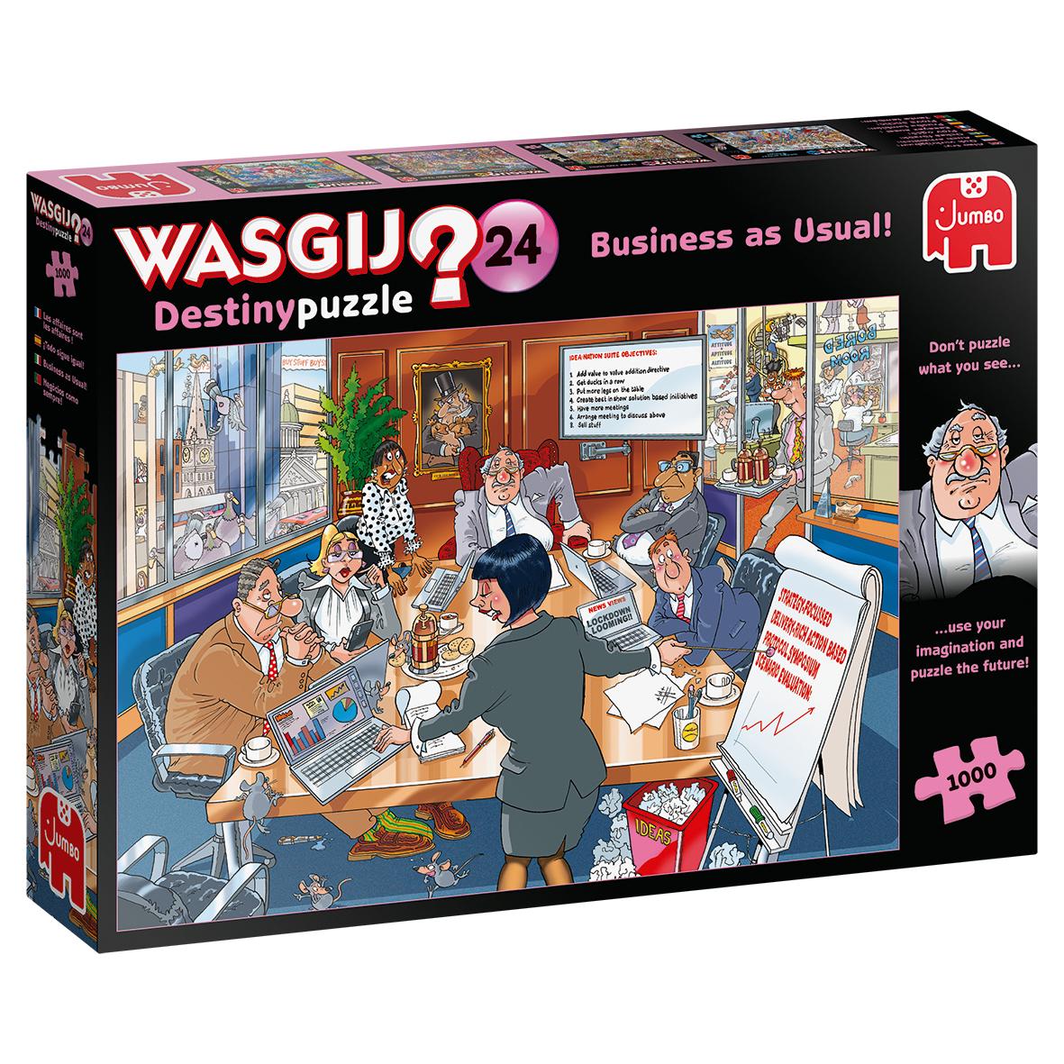 Wasgij : Destiny #24 - Business as Usual! 1000pc